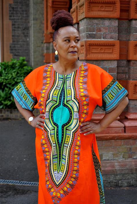 One Size Kaftan Dashiki Dress African House Dress Dashiki Etsy