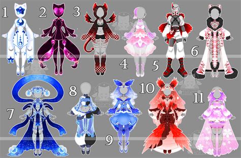 Remind Outfits 20 By Taruto Adoptables On Deviantart