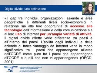 Digital Divide Tra Ragioni Educative E Istanze Inclusive Ppt