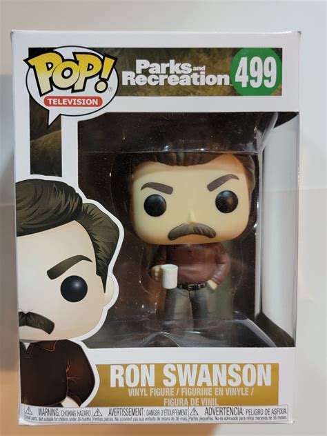 Parks And Recreation Ron Swanson Pop Vinyl Figure 499 Funko Ebay