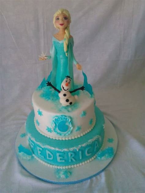 Cake Frozen Decorated Cake By Conte Carmen CakesDecor