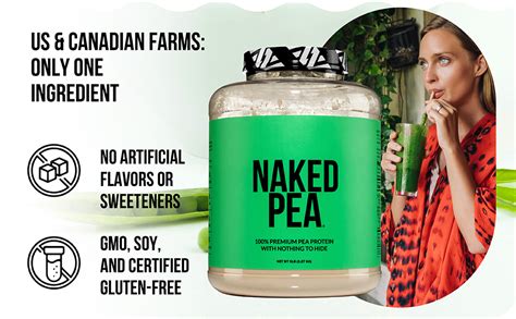 Amazon NAKED Pea LB Pea Protein Powder From North American Farms Unflavored Vegan