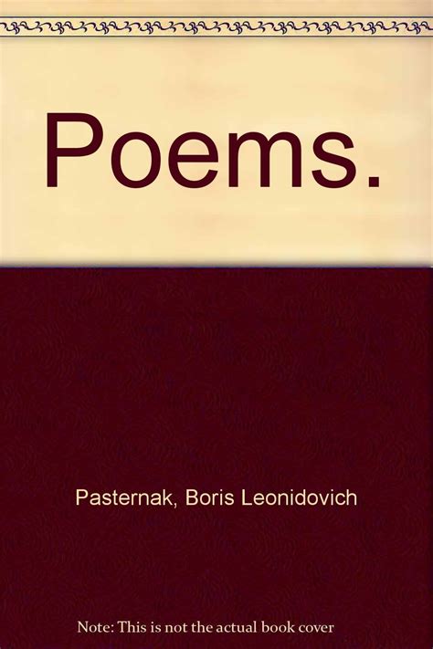 Poems Boris Pasternak Books