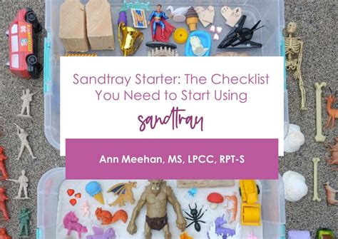 Free Download The Sandtray Checklist You Need To Start Using Sand Tray