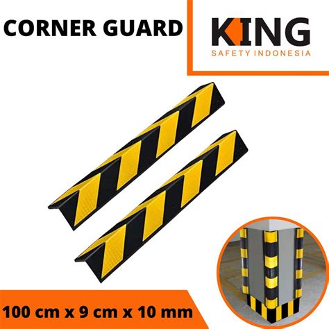 Jual Karet Bumper Pengaman Tiang Sudut Rubber Corner Guard