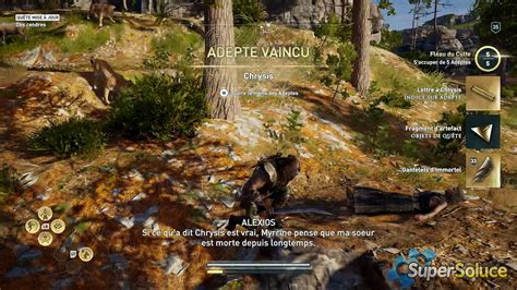 Des Cendres Soluce Assassins Creed Odyssey Supersoluce