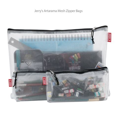 Jerry's Artarama Mesh Zipper Bags | Jerry's Artarama