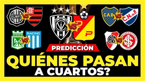 An Lisis Y Predicci N Octavos De Final Copa Libertadores Youtube