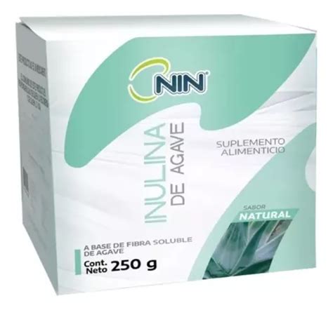 Inulina De Agave 250g Pura Nin Sabor Sin Sabor MercadoLibre