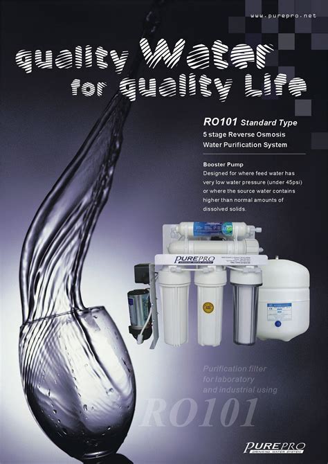 Purepro Ro Reverse Osmosis Pure Water Filtration System