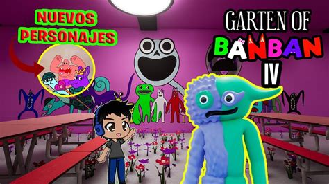 Garten Of Banban Nuevo Trailer Nuevos Personajes Derrotamos A