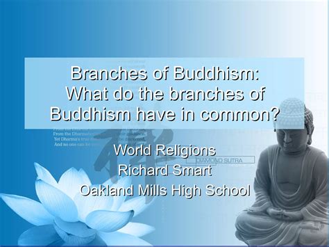 Buddhism Branches Ppt