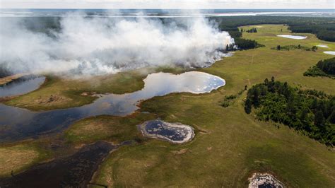 Intense Arctic Wildfires Set A Pollution Record The New York Times