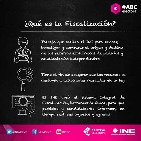 ¿en Qué Consiste El Trabajo De Fiscalización Que Realiza El Ine ¿cuál