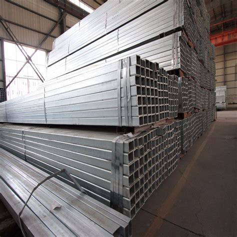 Galvanized Q Square Rectangular Rhs Shs Decoration Building Fence