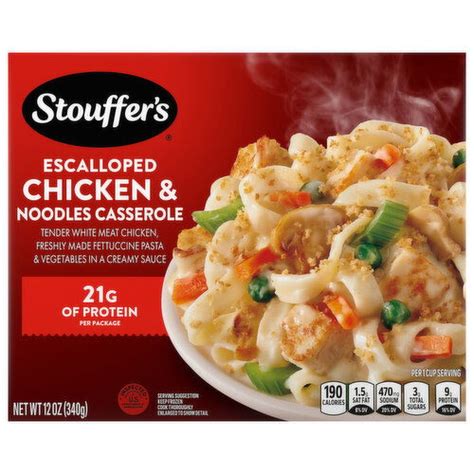 Stouffers Casserole Escalloped Chicken And Noodles Super 1 Foods