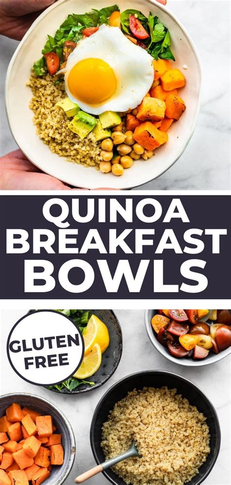 Savory Quinoa Breakfast Bowl Gluten Free