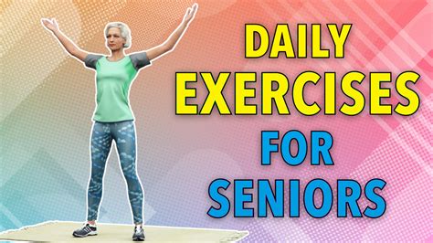 Good Morning Workout For Seniors Over 60 Vim And Vigor Senior