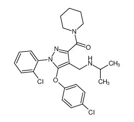 5 4 Clorofenoxi 1 2 Clorofenil 4 Isopropilamino Metil