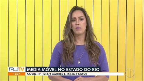 Rj Inter Tv Edi O Rj Traz M Dia M Vel Dos Casos De Covid