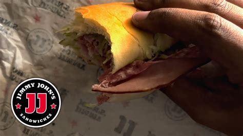 ASMR SUBMARINE SANDWICH JIMMY JOHN S MUKBANG EATING SOUNDS ITALIAN