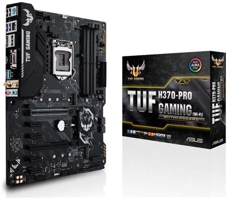 ASUS TUF H370 Pro Gaming WiFi Motherboard LGA 1151 Socket H4 ATX