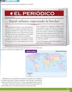 Libro De Atlas De Sexto Grado Página 85 Implicaciones Economicas Del