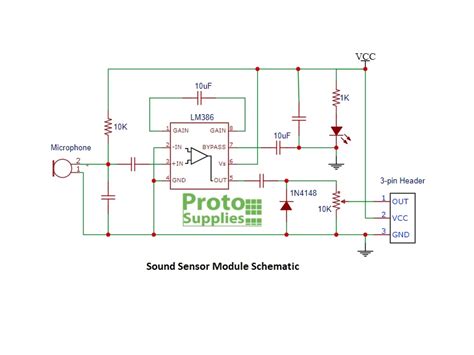 Sound Sensor Module - ProtoSupplies