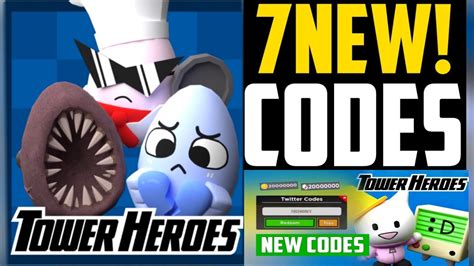 New All Working Codes For Tower Heroes In 2024 Roblox Tower Heroes Codes Youtube