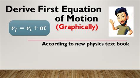 First Equation Of Motion By Graphical Method XI Physics YouTube