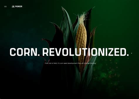 Pioneer - Corn Revolutionized - Awwwards SOTD