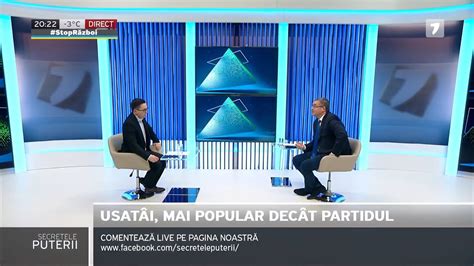 Renato Usat I La Emisiunea Secretele Puterii Cu Alex Cozer Jurnal Tv