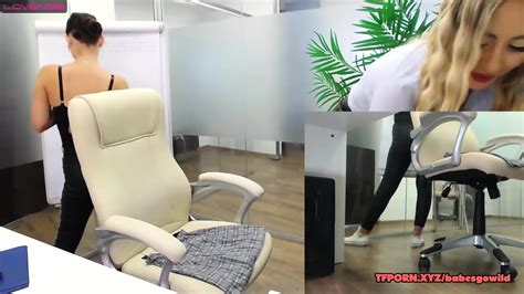 Lesbian Secretarieds Seduction In The Office