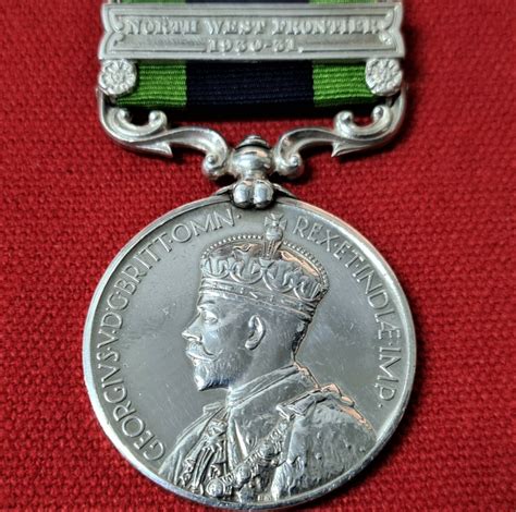 1st GURKHA RIFLES INDIA GENERAL SERVICE MEDAL 1O5 GURUNG NW FRONTIER