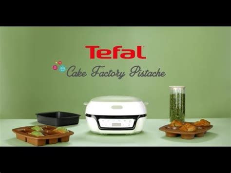 Tefal Cake Factory Pistache idéal pour initier les enfants à la