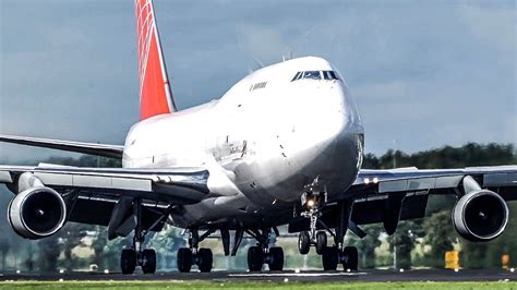 Big Plane Landings At Amsterdam Schiphol Boeing B Airbus