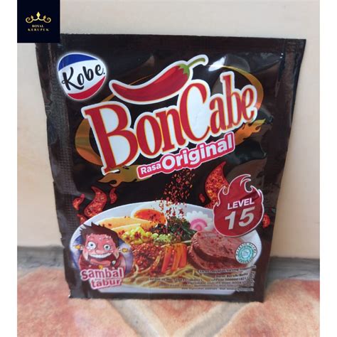 Jual Boncabe Bon Cabe Original Sachet Level Dan Level Pcs