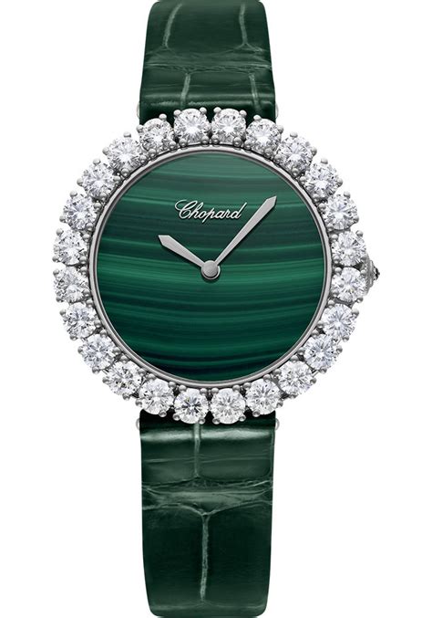 Chopard L Heure Du Diamant Round Mm White Gold Watches