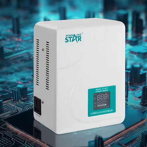 WINNING STAR ST-0012 Multi-function Voltage Regulator Stabilizer ...