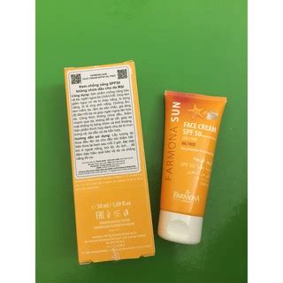 Kem Ch Ng N Ng Da D U Farmona Sun Face Cream Spf Oil Free Ml