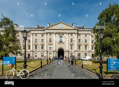 Trinity College Dublin Ireland Stock Photo Alamy