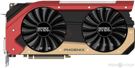 Gainward Gtx 1070 Ti Phoenix Specs Techpowerup Gpu Database