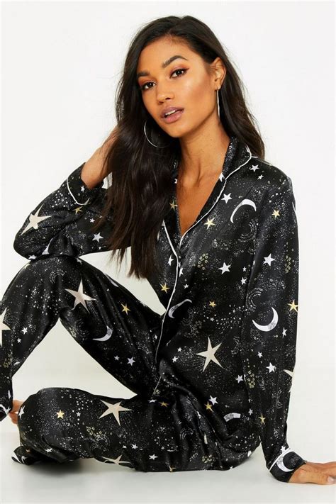 Galaxy Star Pj Pants Set Boohoo In 2020 With Images Online