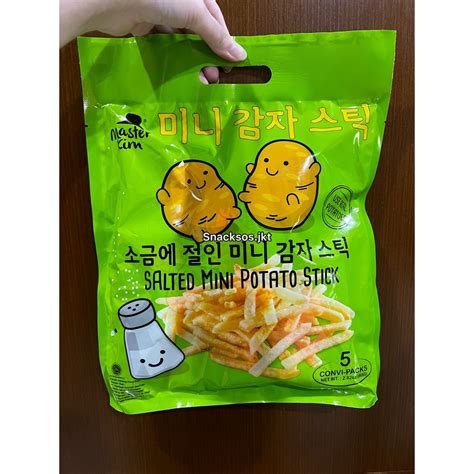 Jual Master Kim Masterkim Mini Snack Salted Potato Stick Hot And Spicy