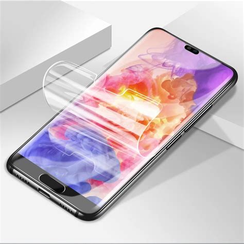 Protector de hidrogel 6D para Huawei película de hidrogel suave P20