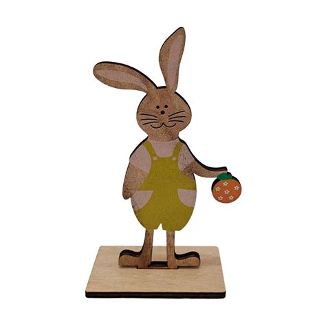 Easter Bunny Decorations Wooden Bunny Spring Decorations Style Home ...