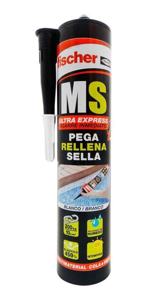 Cola Silicone Selante Forte Ms Express Fischer Unidade R