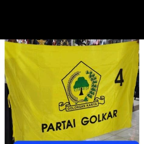 Bendera Partai Golkar Uk X Jumbo Lazada Indonesia