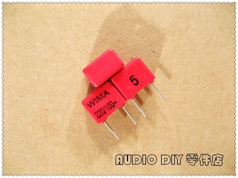 5pcs 20pcs WIMA FKP2 220pF 100V 5 Foil Film Capacitor 0 22nF 221 EBay