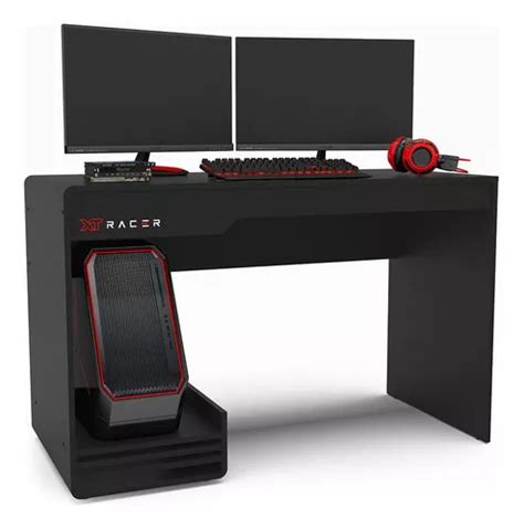 Mesa Gamer Xt Racer Line Politorno Espa O Gabinete Preta Mercadolivre